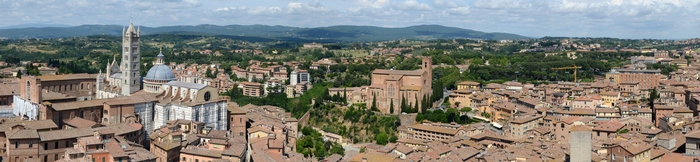 Siena Panorama with Cathedral