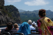 On a boat trip to Sa Calobra